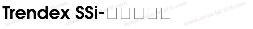 Trendex SSi字体转换